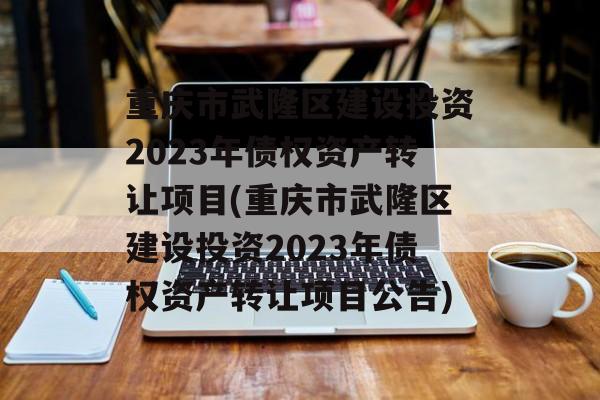 重庆市武隆区建设投资2023年债权资产转让项目(重庆市武隆区建设投资2023年债权资产转让项目公告)