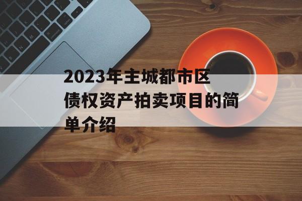 2023年主城都市区债权资产拍卖项目的简单介绍