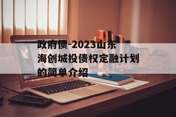 政府债-2023山东海创城投债权定融计划的简单介绍