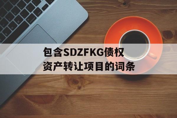 包含SDZFKG债权资产转让项目的词条