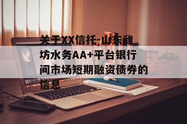 关于XX信托-山东潍坊水务AA+平台银行间市场短期融资债券的信息