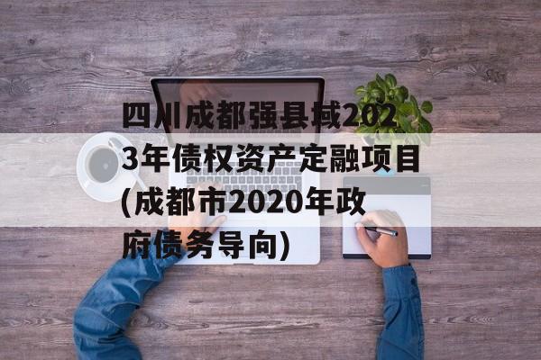 四川成都强县域2023年债权资产定融项目(成都市2020年政府债务导向)
