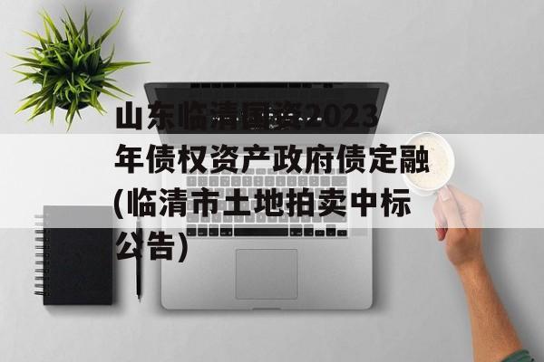 山东临清国资2023年债权资产政府债定融(临清市土地拍卖中标公告)