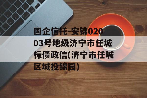 国企信托-安锦02003号地级济宁市任城标债政信(济宁市任城区城投锦园)