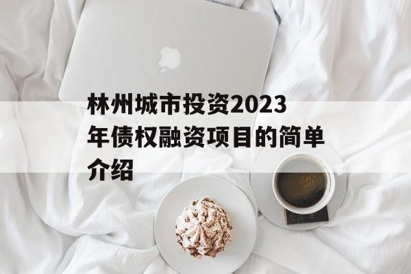 林州城市投资2023年债权融资项目的简单介绍