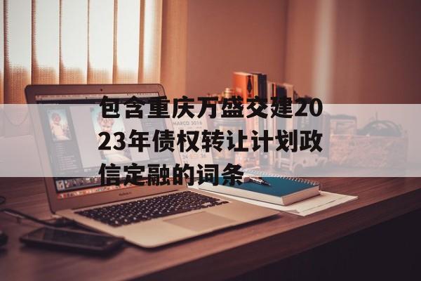 包含重庆万盛交建2023年债权转让计划政信定融的词条