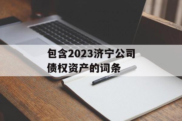 包含2023济宁公司债权资产的词条