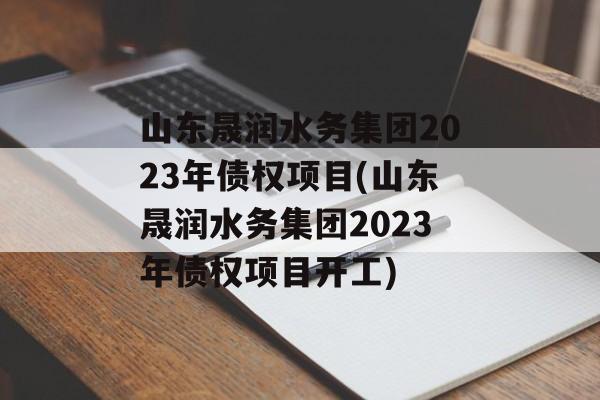 山东晟润水务集团2023年债权项目(山东晟润水务集团2023年债权项目开工)