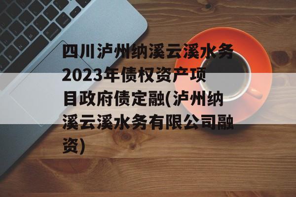 四川泸州纳溪云溪水务2023年债权资产项目政府债定融(泸州纳溪云溪水务有限公司融资)