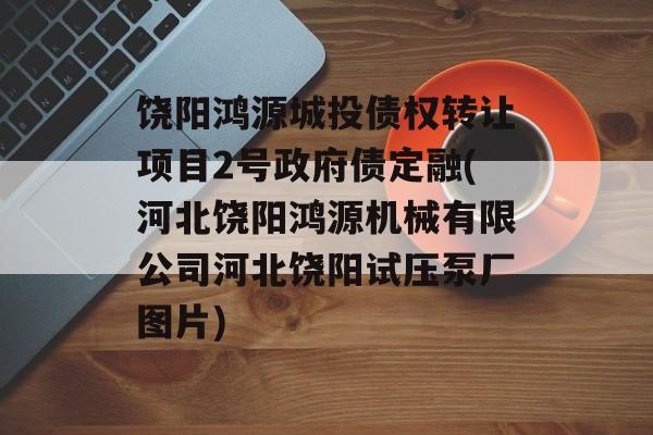 饶阳鸿源城投债权转让项目2号政府债定融(河北饶阳鸿源机械有限公司河北饶阳试压泵厂图片)