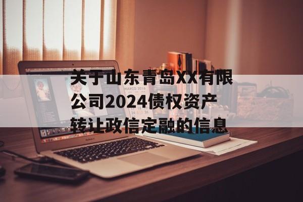 关于山东青岛XX有限公司2024债权资产转让政信定融的信息