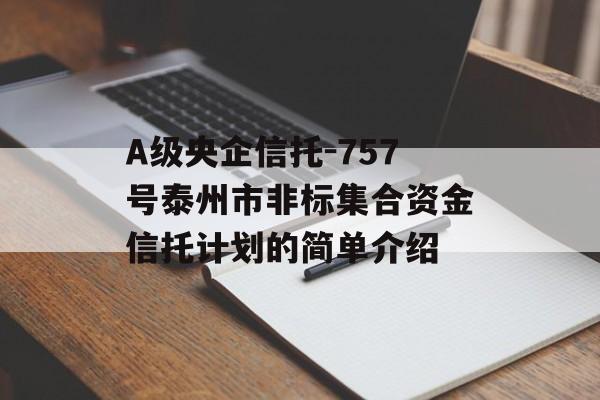 A级央企信托-757号泰州市非标集合资金信托计划的简单介绍