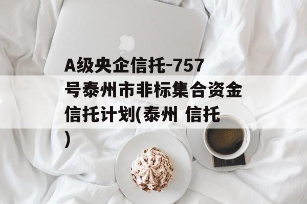 A级央企信托-757号泰州市非标集合资金信托计划(泰州 信托)