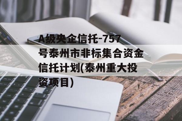 A级央企信托-757号泰州市非标集合资金信托计划(泰州重大投资项目)