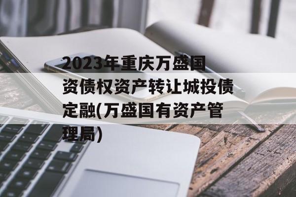 2023年重庆万盛国资债权资产转让城投债定融(万盛国有资产管理局)