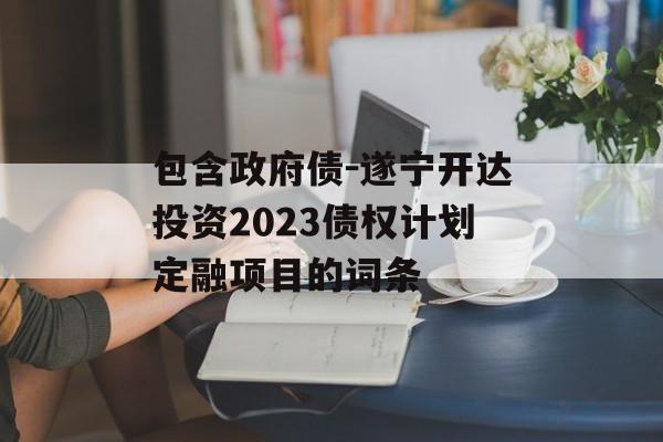 包含政府债-遂宁开达投资2023债权计划定融项目的词条