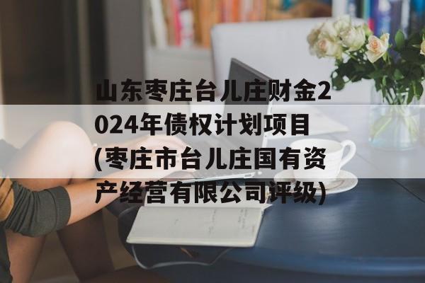 山东枣庄台儿庄财金2024年债权计划项目(枣庄市台儿庄国有资产经营有限公司评级)