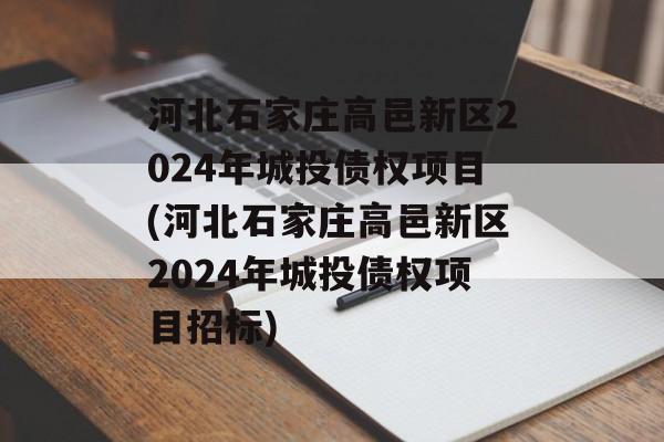 河北石家庄高邑新区2024年城投债权项目(河北石家庄高邑新区2024年城投债权项目招标)