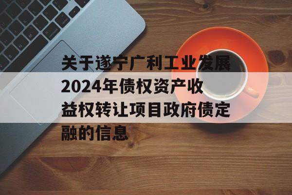 关于遂宁广利工业发展2024年债权资产收益权转让项目政府债定融的信息