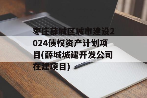 枣庄薛城区城市建设2024债权资产计划项目(薛城城建开发公司在建项目)