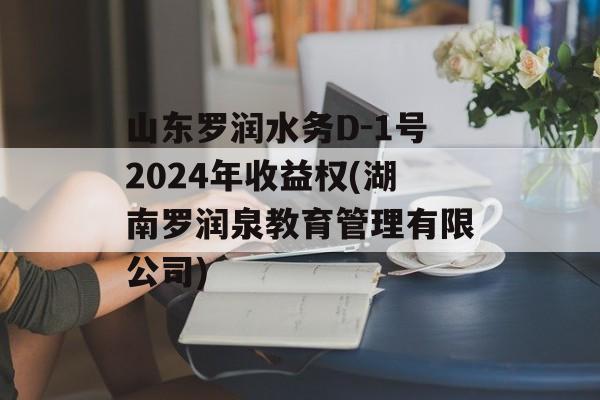 山东罗润水务D-1号2024年收益权(湖南罗润泉教育管理有限公司)